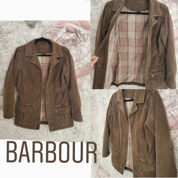 barbour trucker jacket